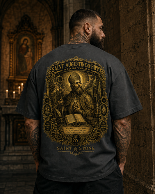 Saint Augustine of Hippo Oversized T-Shirt