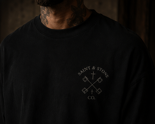 Saint Gregory the Great Oversized Catholic Streetwear T-Shirt | Saint & Stone Co