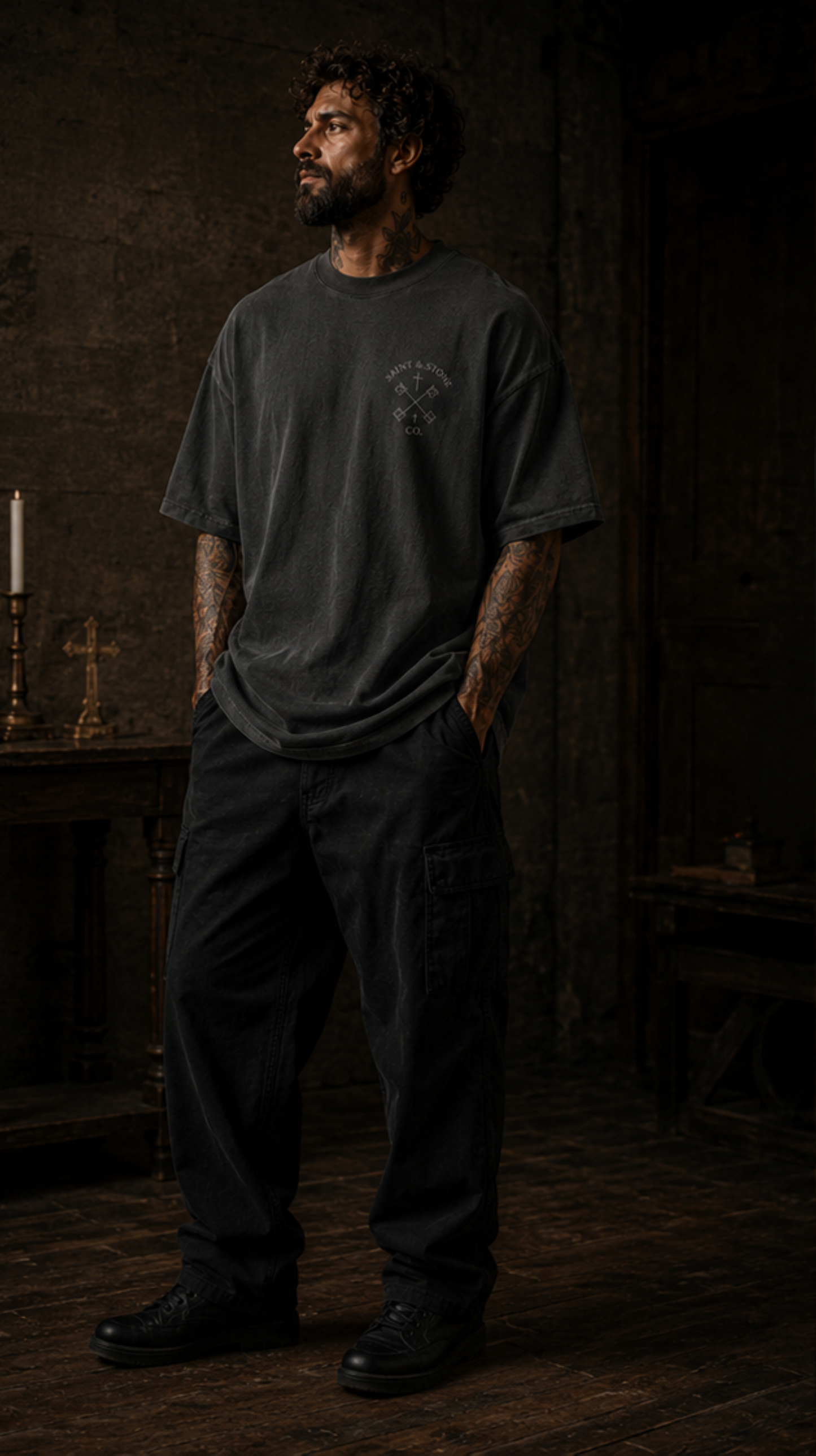 Saint Bartholomew the Apostle Oversized T-Shirt