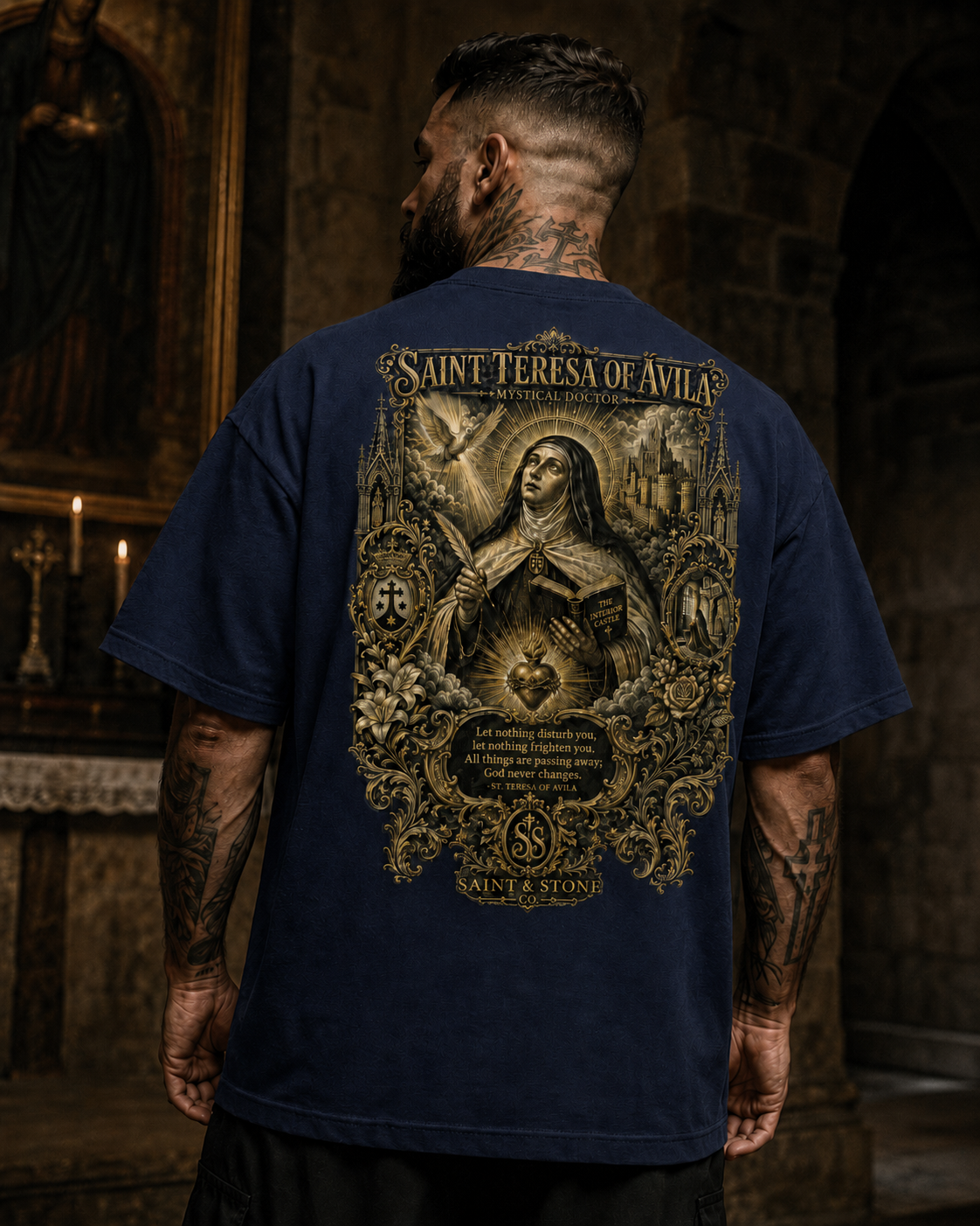 Saint Teresa of Ávila Oversized T-Shirt