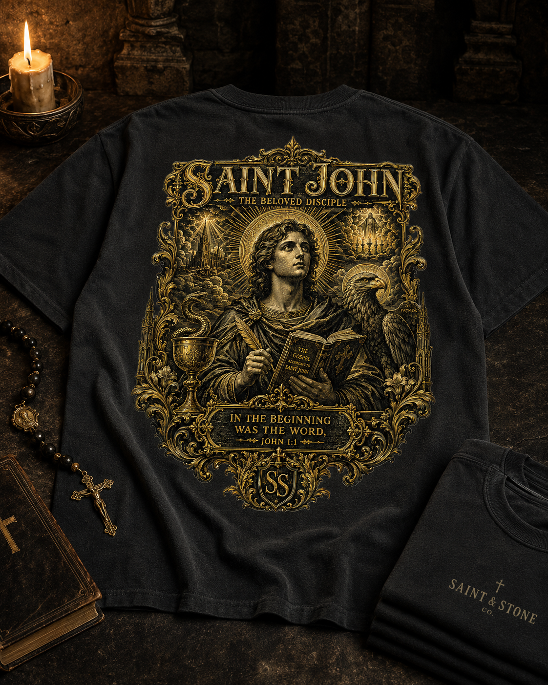 Saint John the Apostle Oversized T-Shirt
