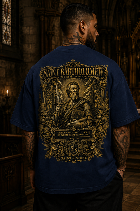 Saint Bartholomew the Apostle Oversized T-Shirt