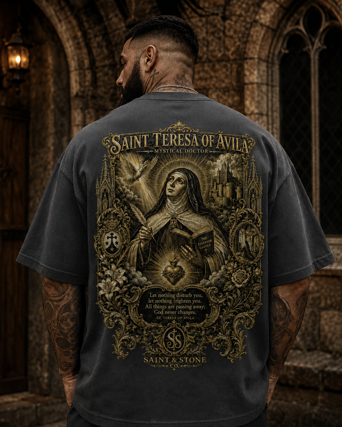 Saint Teresa of Ávila Oversized T-Shirt