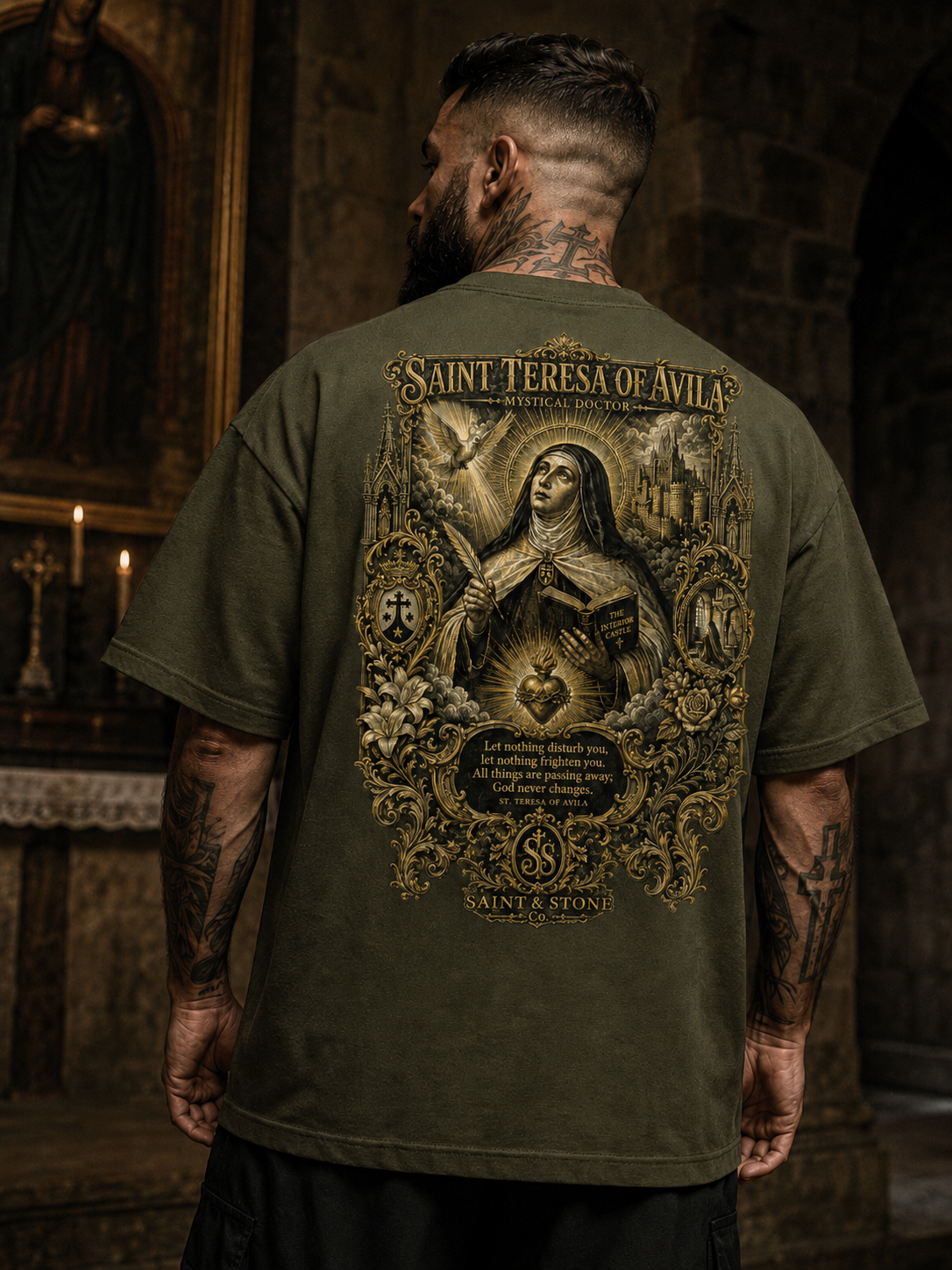 Saint Teresa of Ávila Oversized T-Shirt