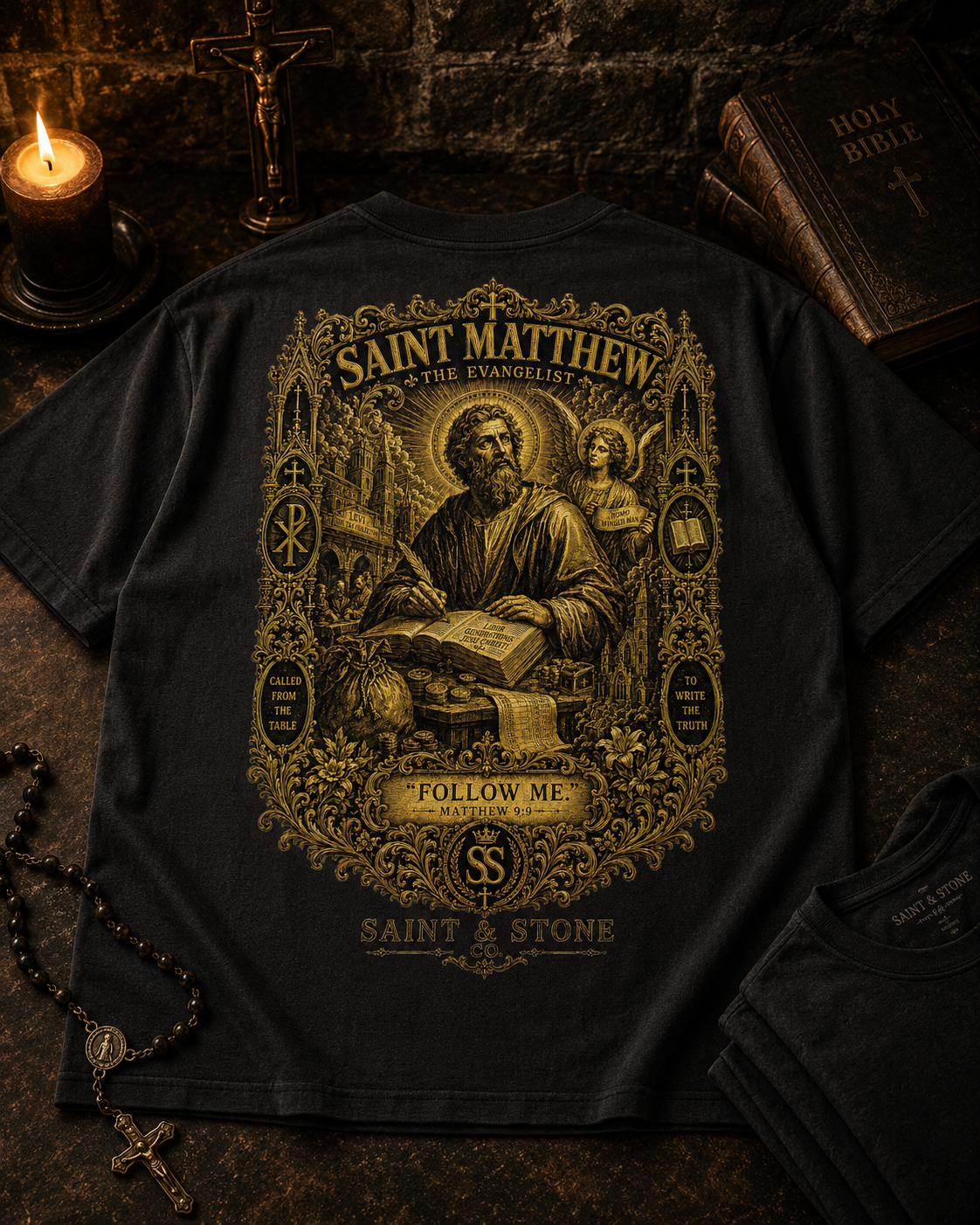Saint Matthew the Evangelist Oversized T-Shirt