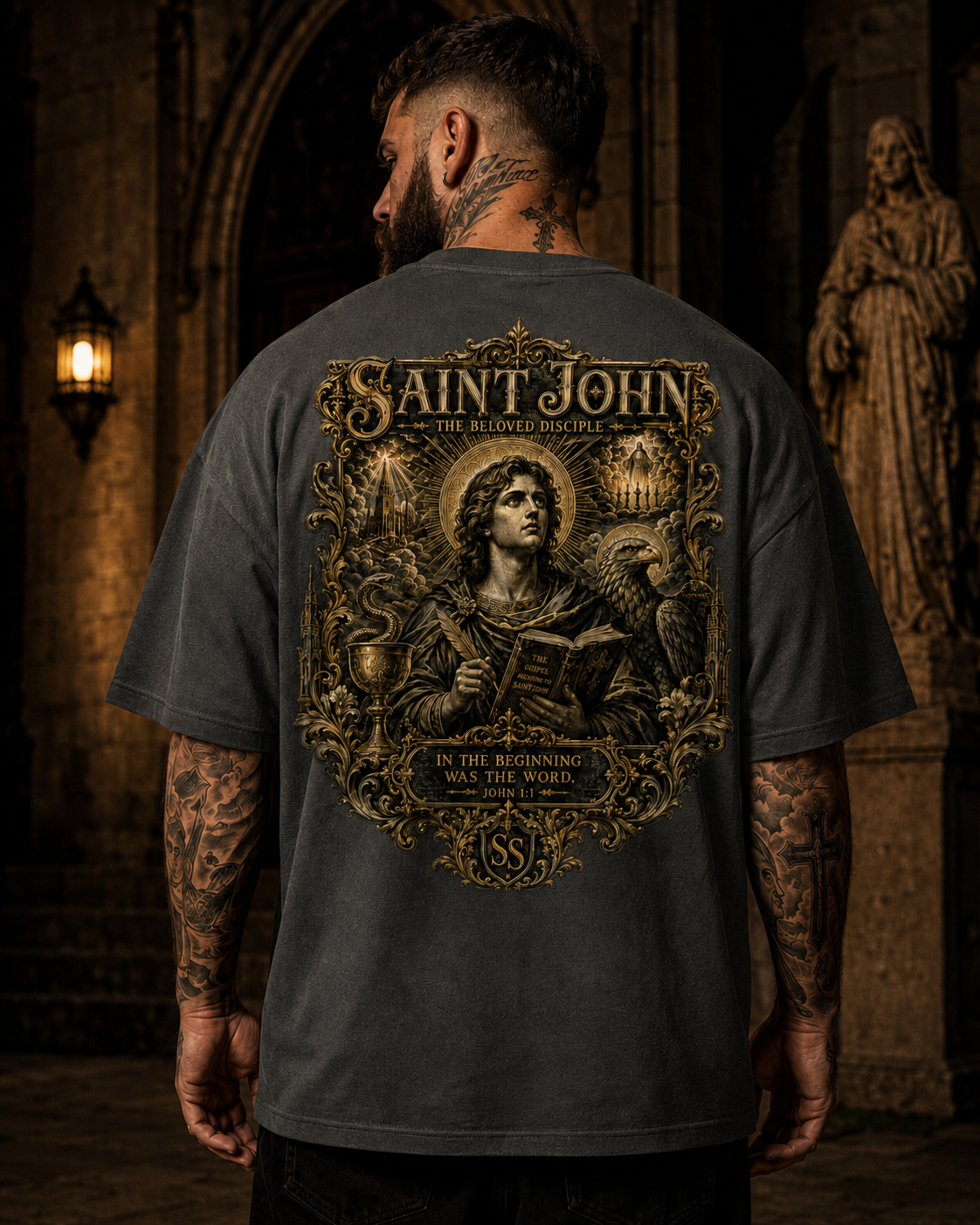 Saint John the Apostle Oversized T-Shirt