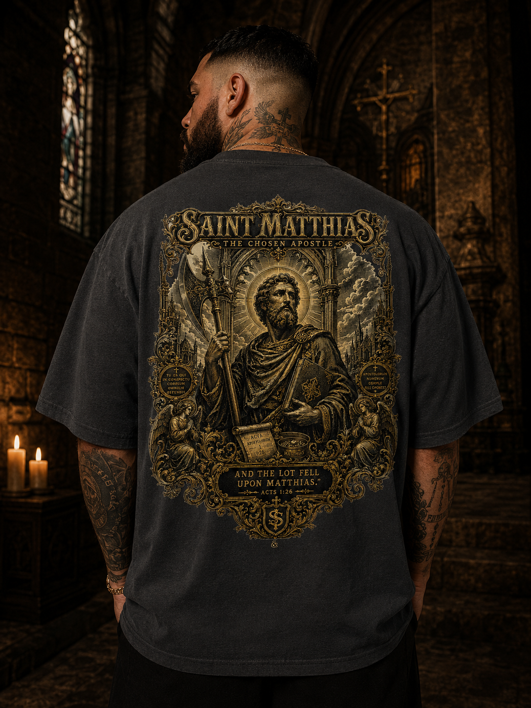 Saint Matthias Oversized T-Shirt