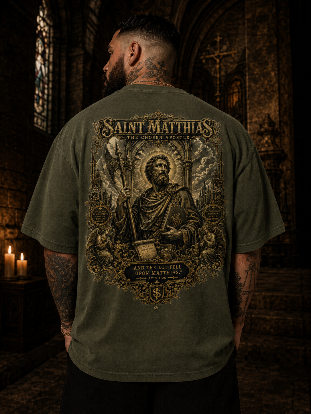 Saint Matthias Oversized T-Shirt