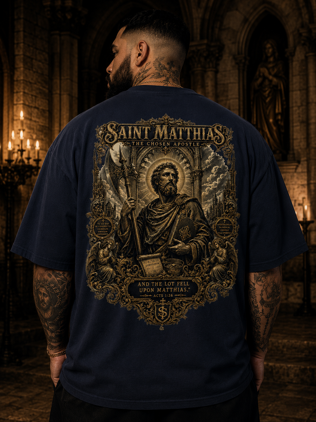 Saint Matthias Oversized T-Shirt