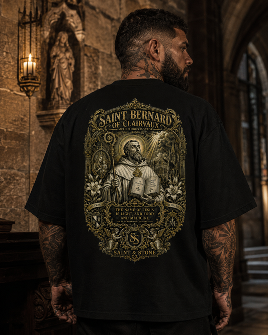 Saint Bernard of Clairvaux Oversized T-Shirt