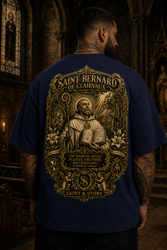 Saint Bernard of Clairvaux Oversized T-Shirt