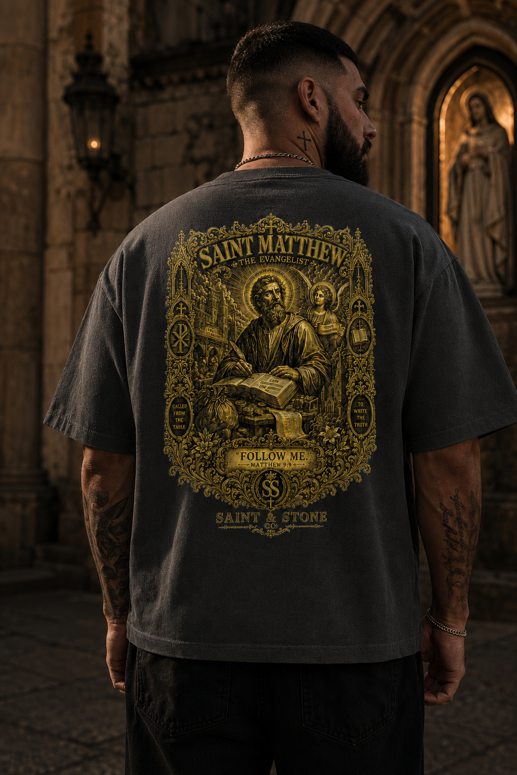 Saint Matthew the Evangelist Oversized T-Shirt