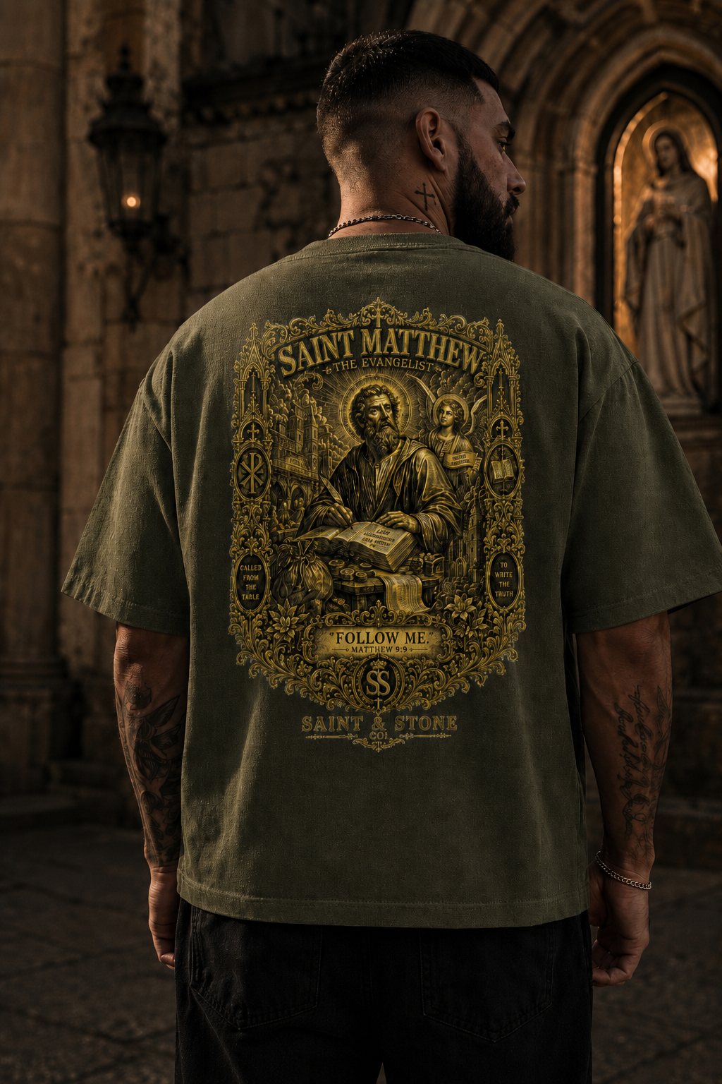 Saint Matthew the Evangelist Oversized T-Shirt
