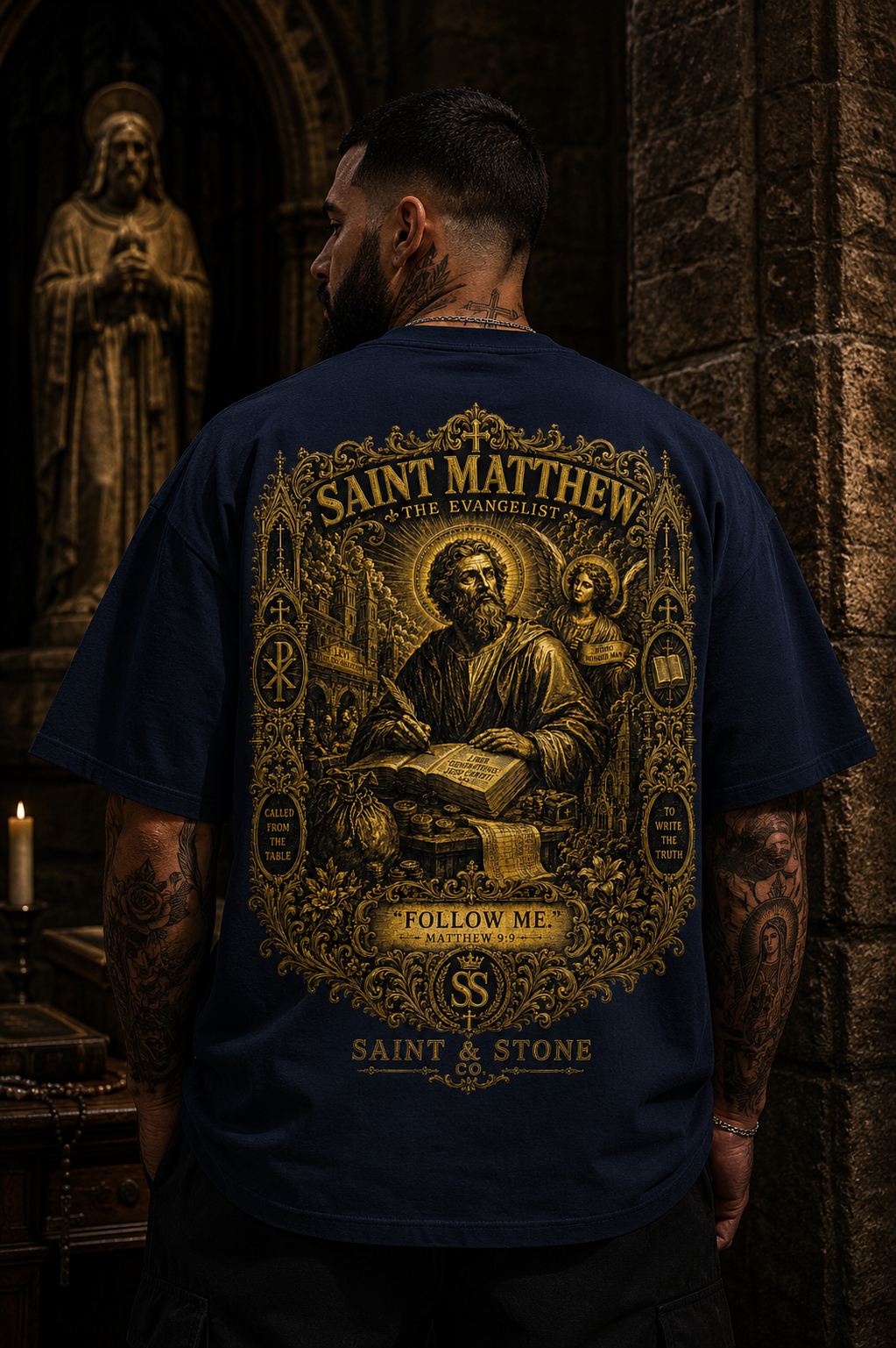 Saint Matthew the Evangelist Oversized T-Shirt