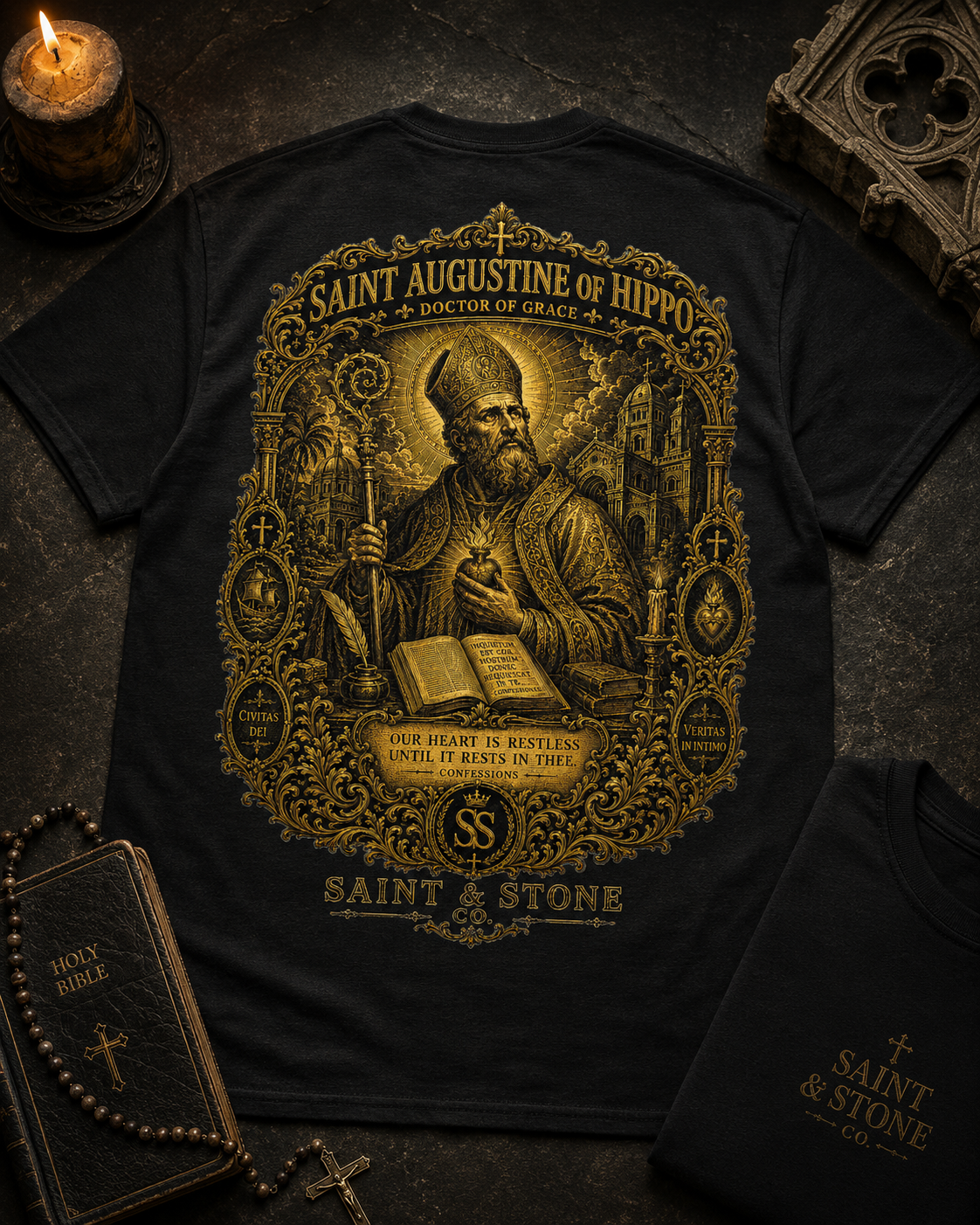 Saint Augustine of Hippo — Doctor of Grace Classic Fit Shirt