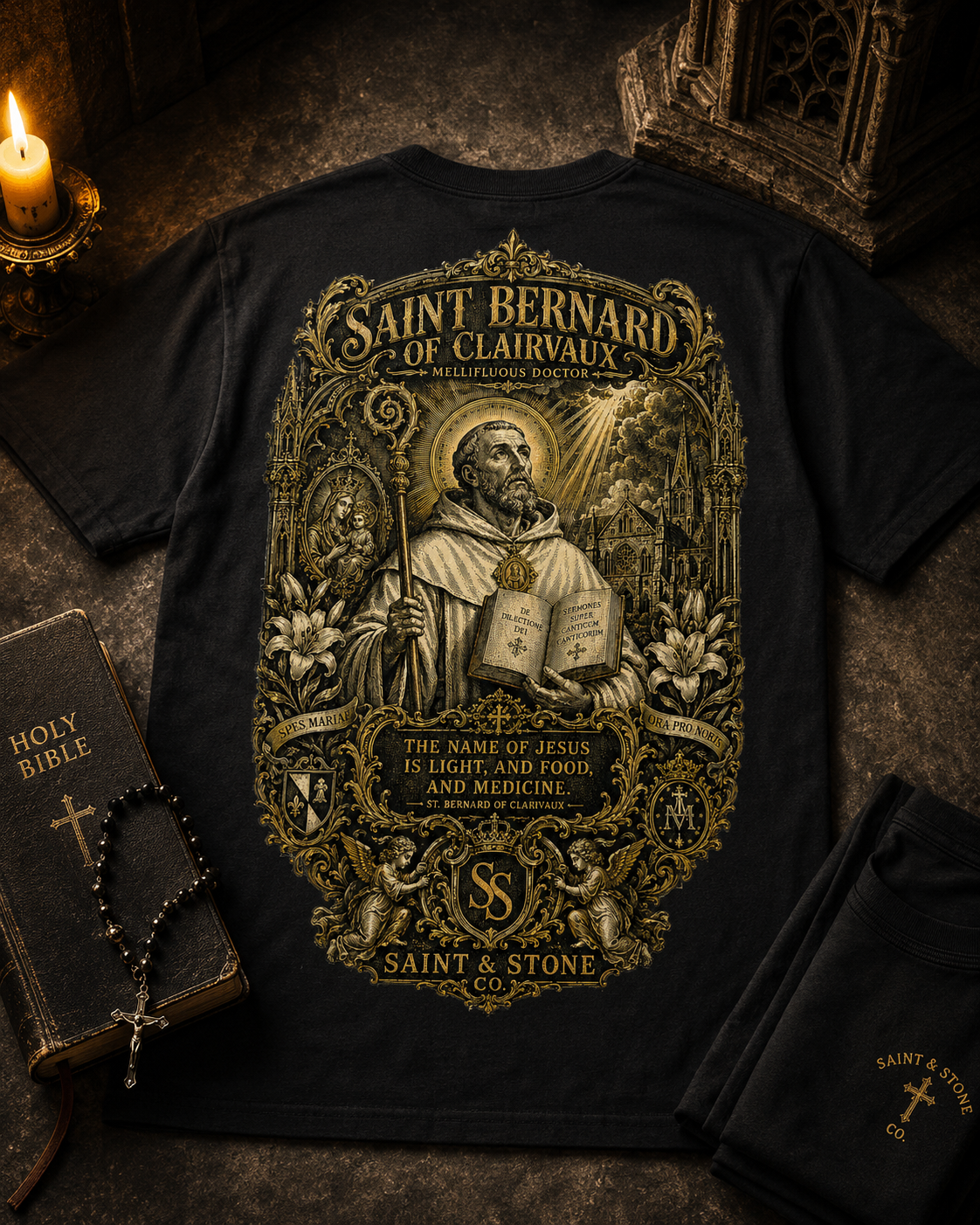 Saint Bernard of Clairvaux — Mellifluous Doctor Classic Fit Shirt
