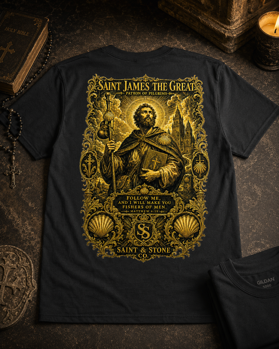 Saint James the Great— Patron of Pilgrims Classic Fit Shirt