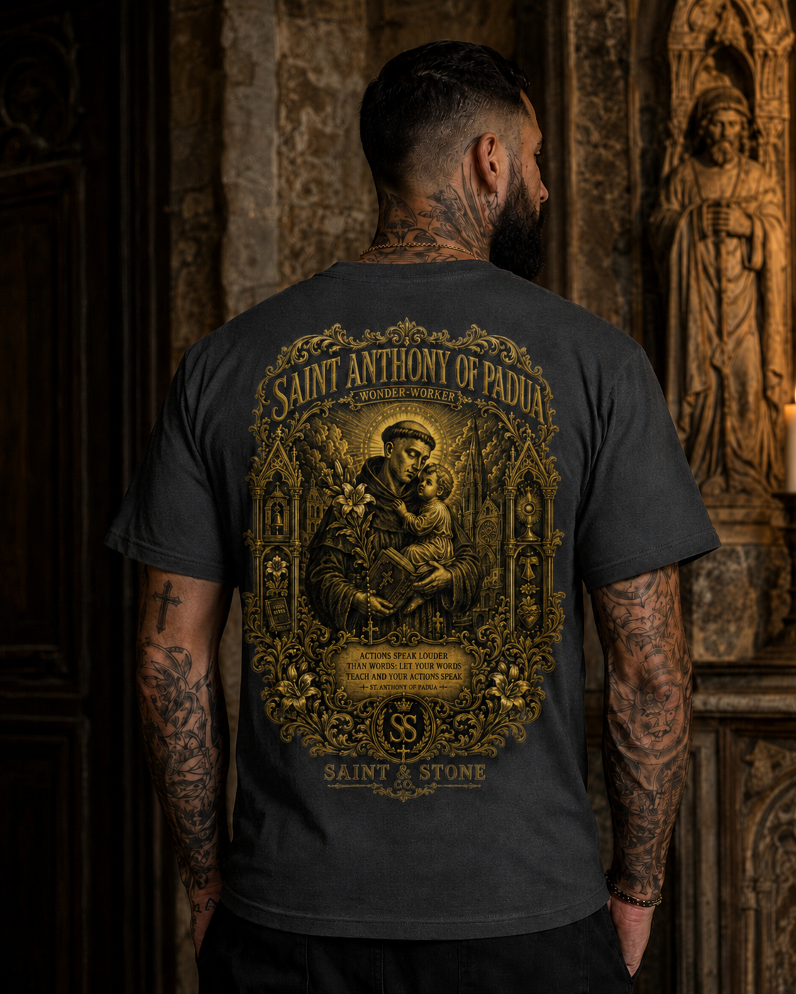 Saint Anthony of Padua — Wonder-Worker Classic Fit Shirt