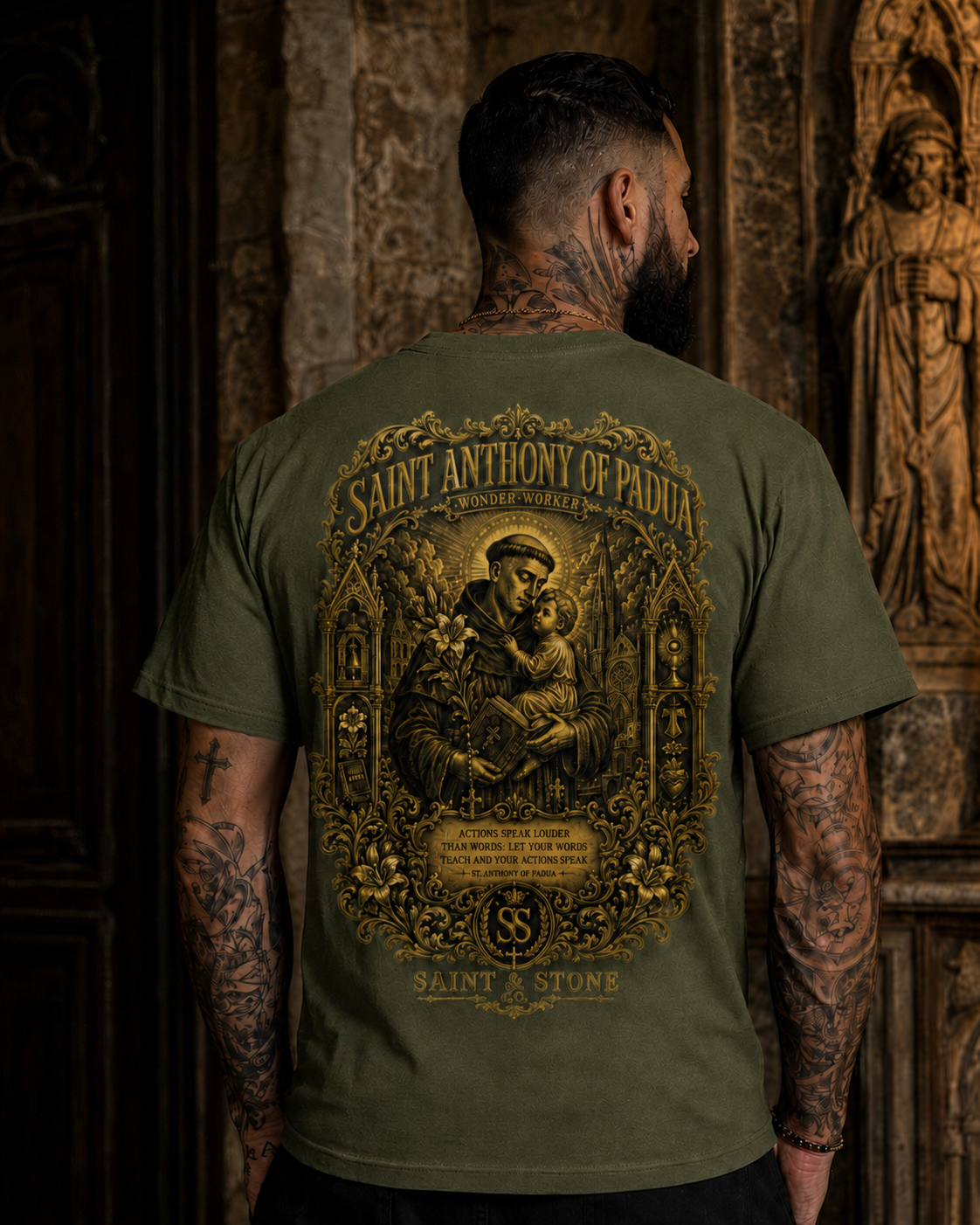 Saint Anthony of Padua — Wonder-Worker Classic Fit Shirt