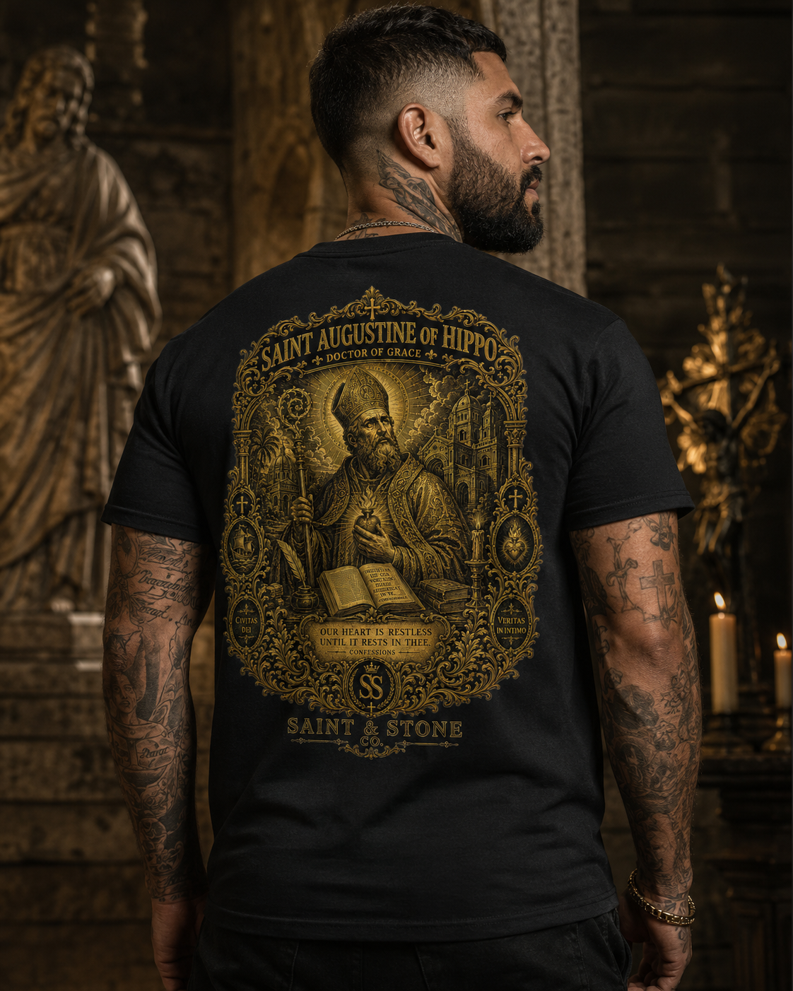 Saint Augustine of Hippo — Doctor of Grace Classic Fit Shirt