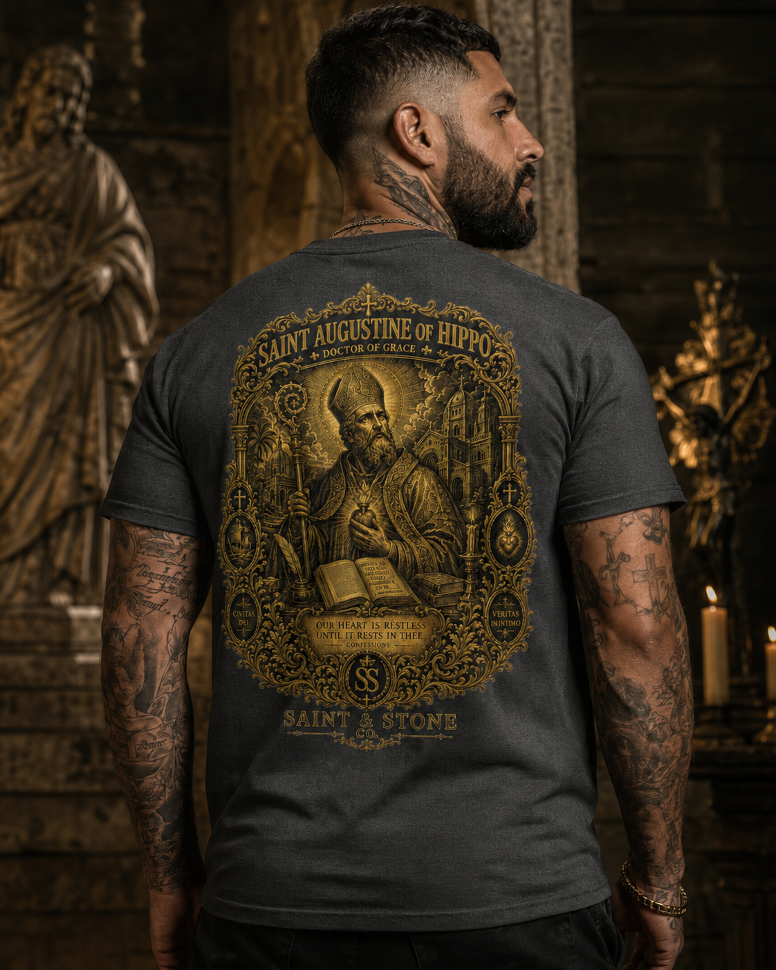 Saint Augustine of Hippo — Doctor of Grace Classic Fit Shirt