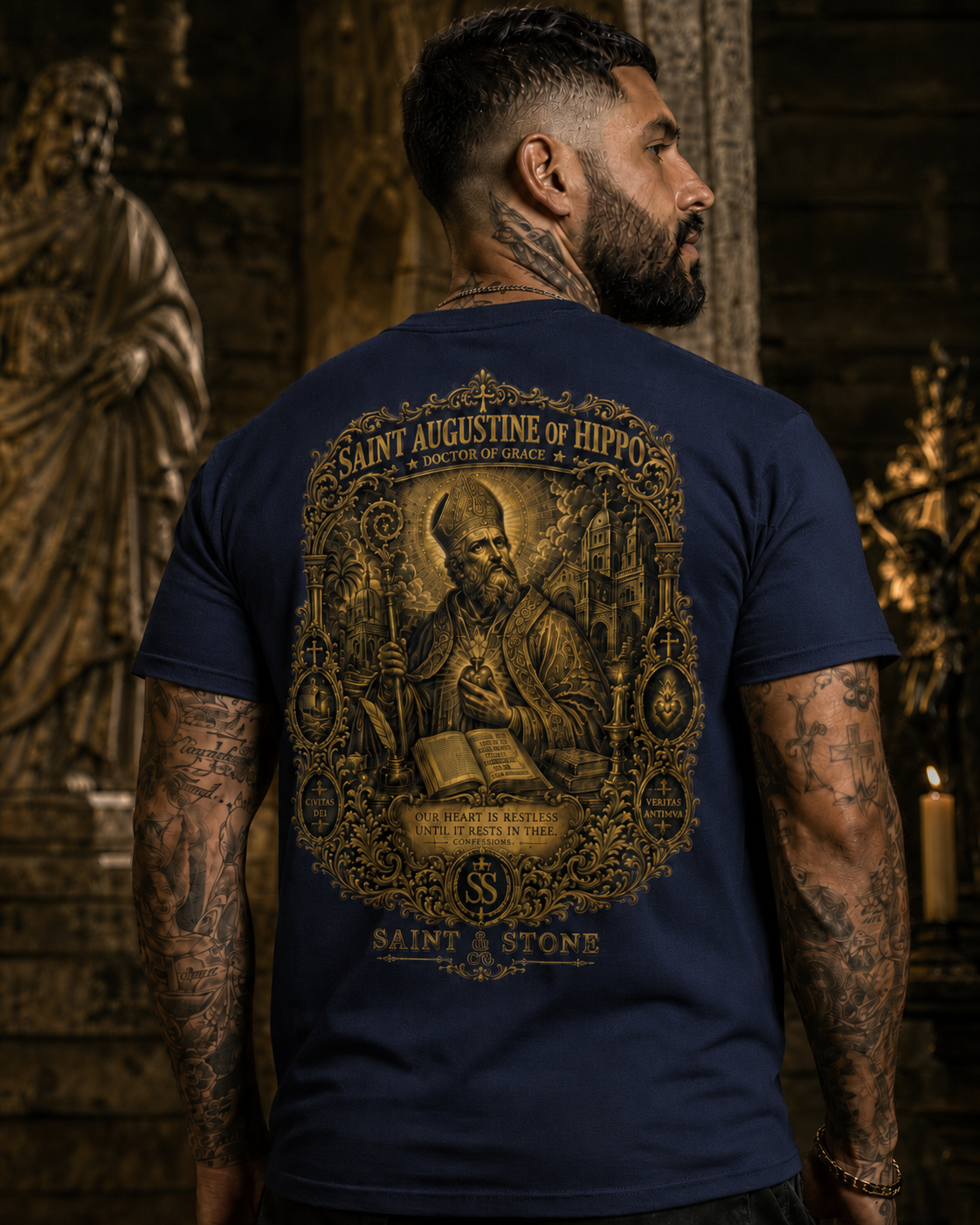 Saint Augustine of Hippo — Doctor of Grace Classic Fit Shirt