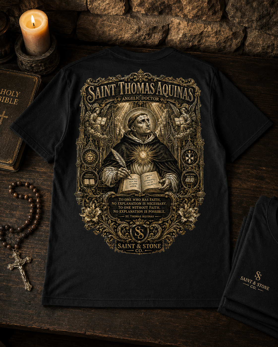Saint Thomas Aquinas — Angelic Doctor Classic Fit Shirt
