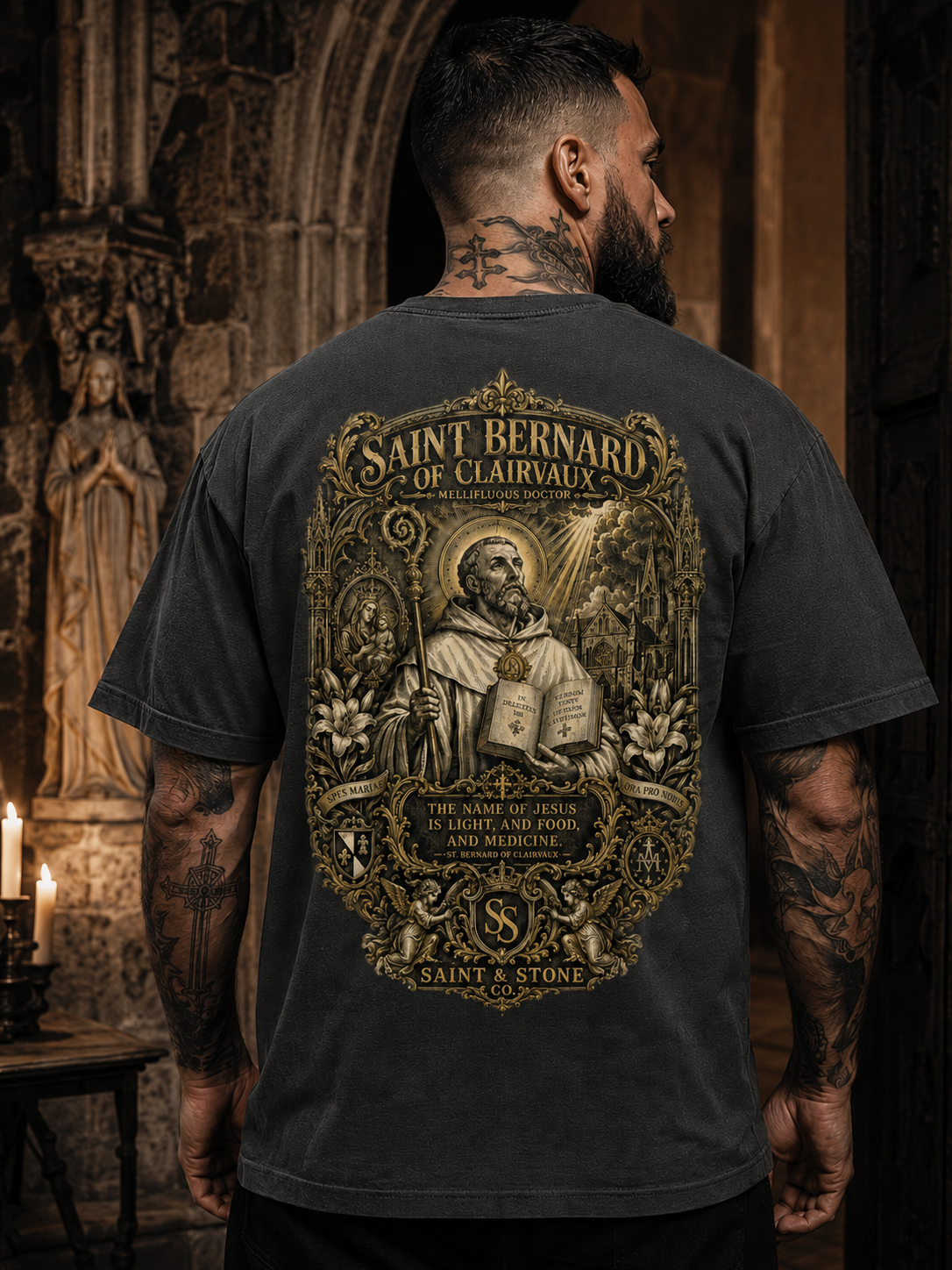 Saint Bernard of Clairvaux — Mellifluous Doctor Classic Fit Shirt