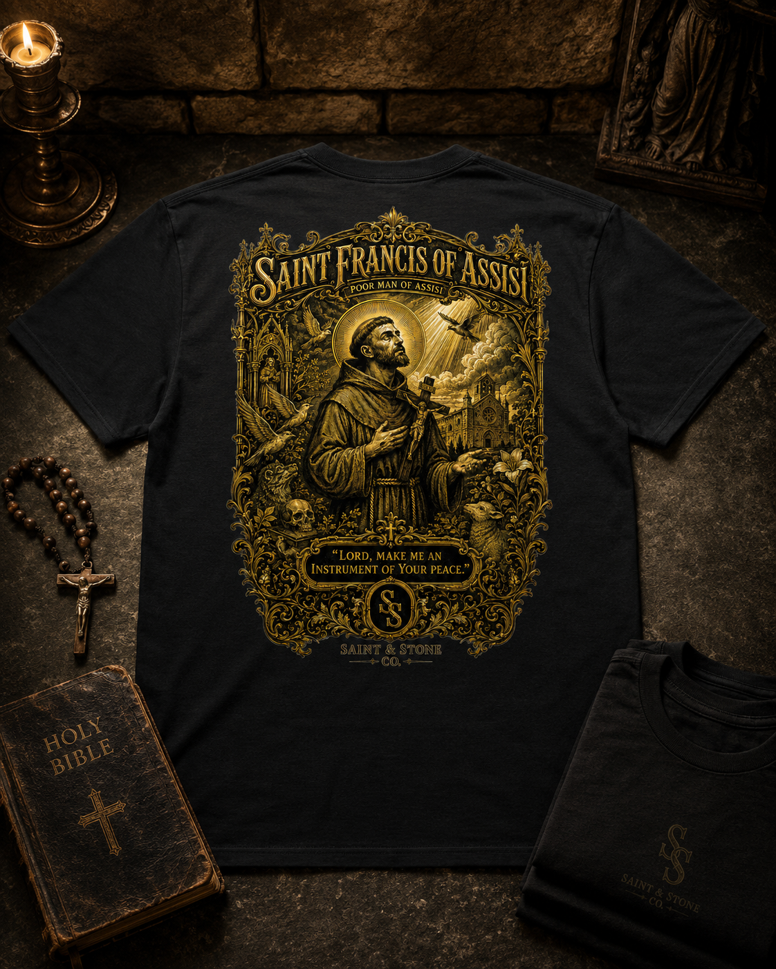 Saint Francis of Assisi — Classic Fit Shirt