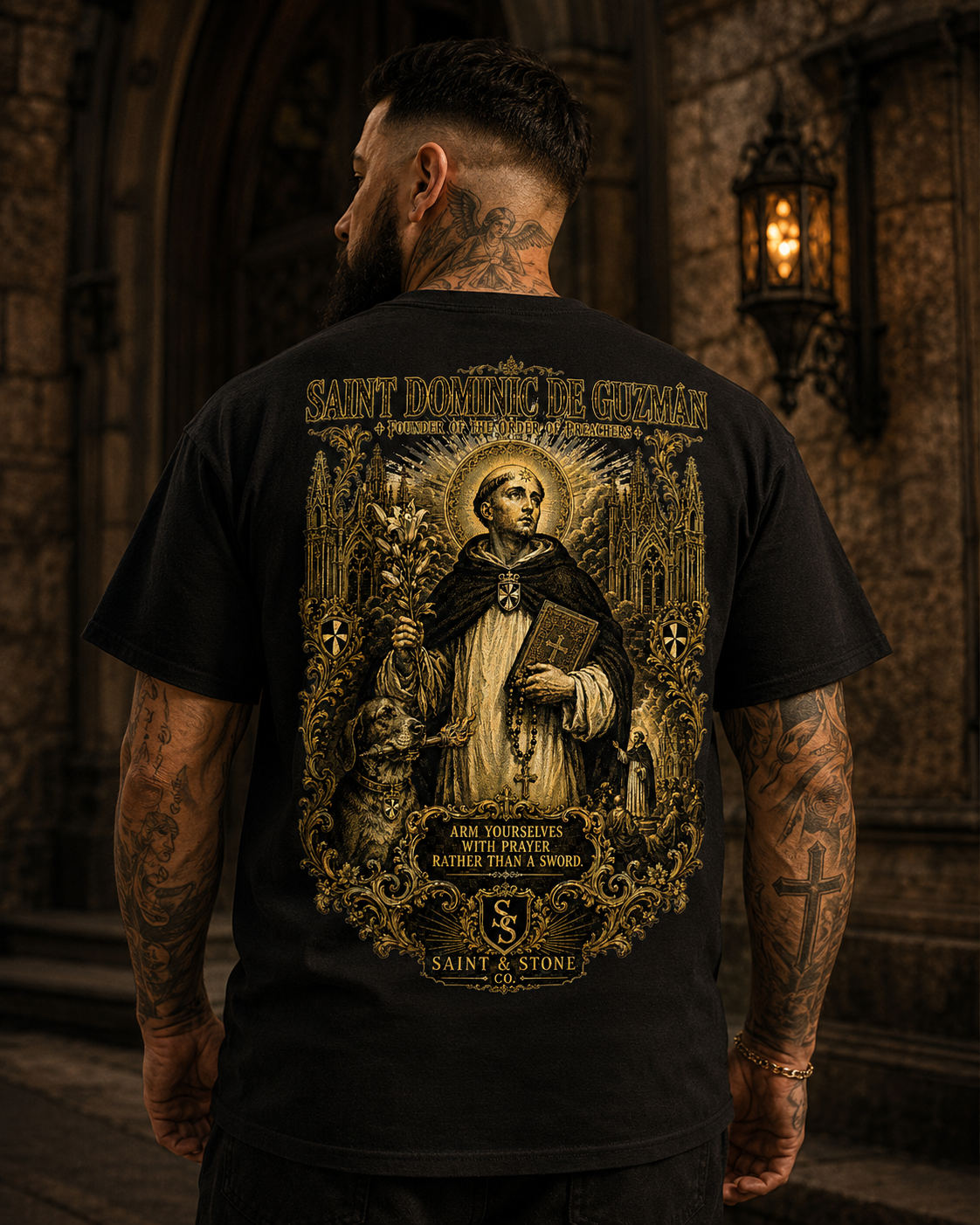 Saint Dominic de Guzmán — Founder of the Order of Preachers Classic Fit Shirt