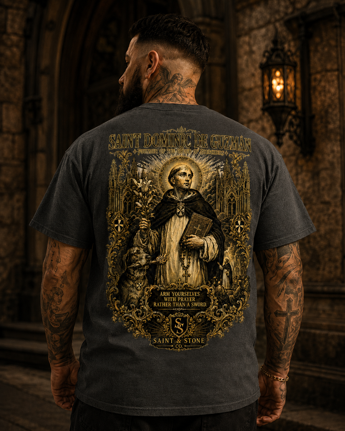Saint Dominic de Guzmán — Founder of the Order of Preachers Classic Fit Shirt