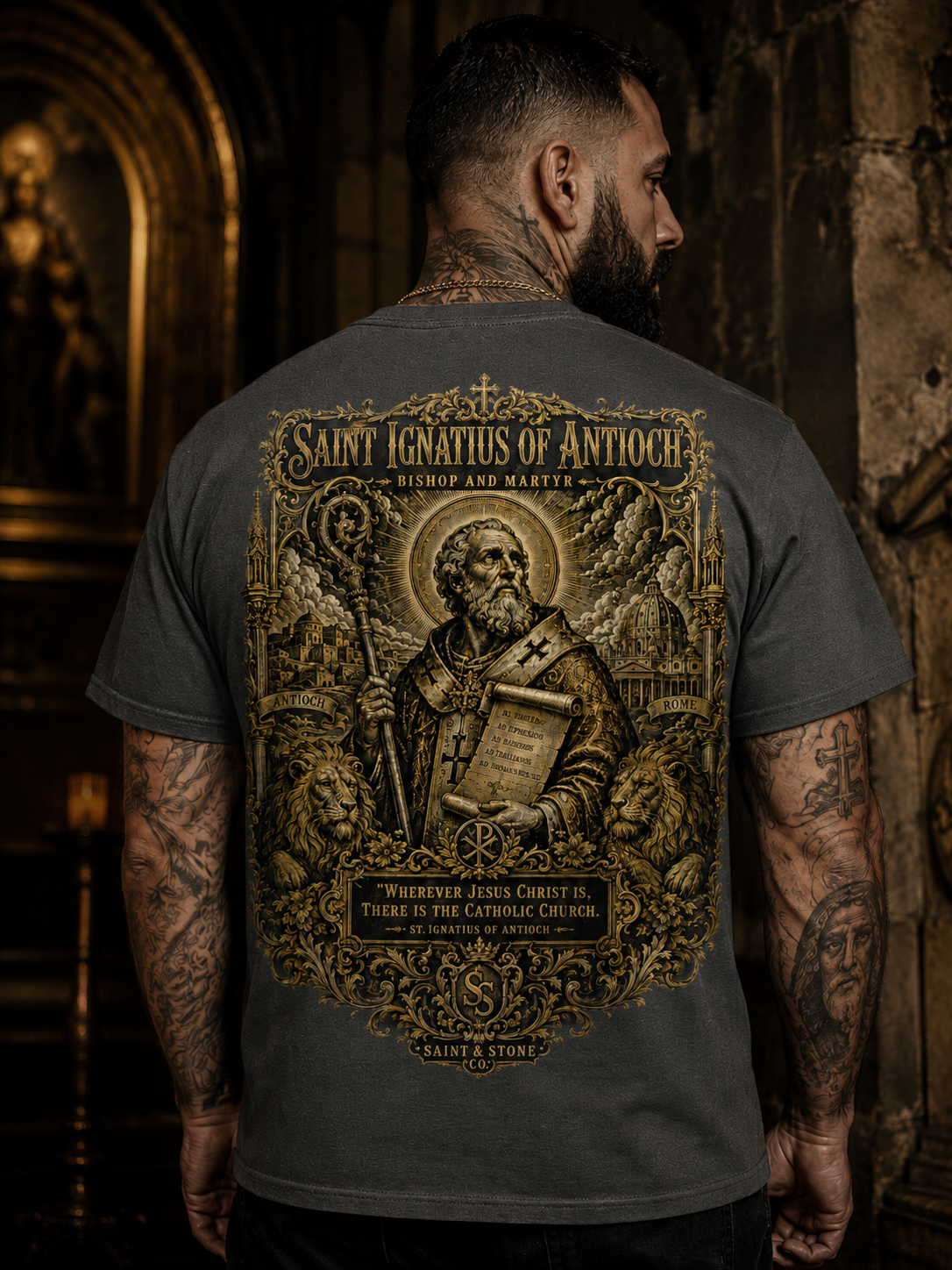 Saint Ignatius of Antioch — Bishop and Martyr Classic Fit Shirt