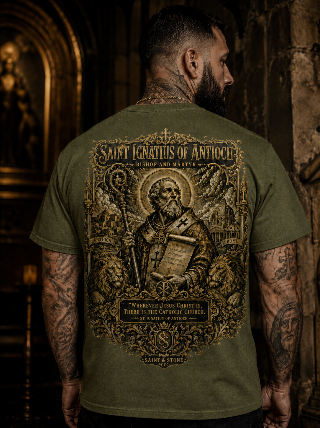Saint Ignatius of Antioch — Bishop and Martyr Classic Fit Shirt