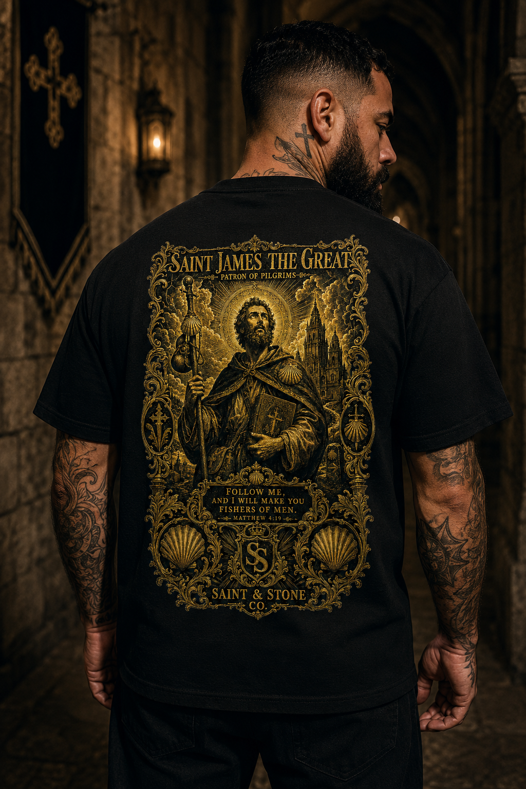 Saint James the Great— Patron of Pilgrims Classic Fit Shirt