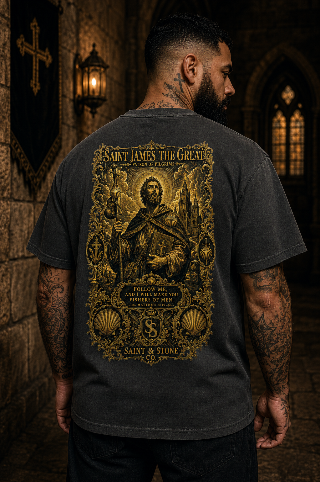 Saint James the Great— Patron of Pilgrims Classic Fit Shirt