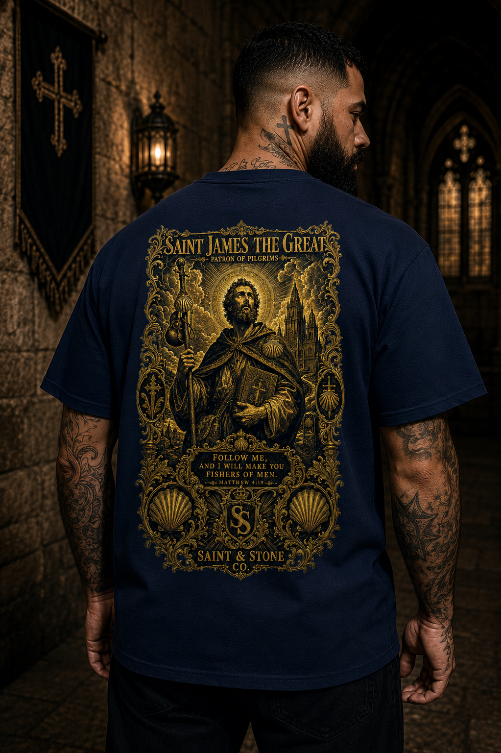 Saint James the Great— Patron of Pilgrims Classic Fit Shirt