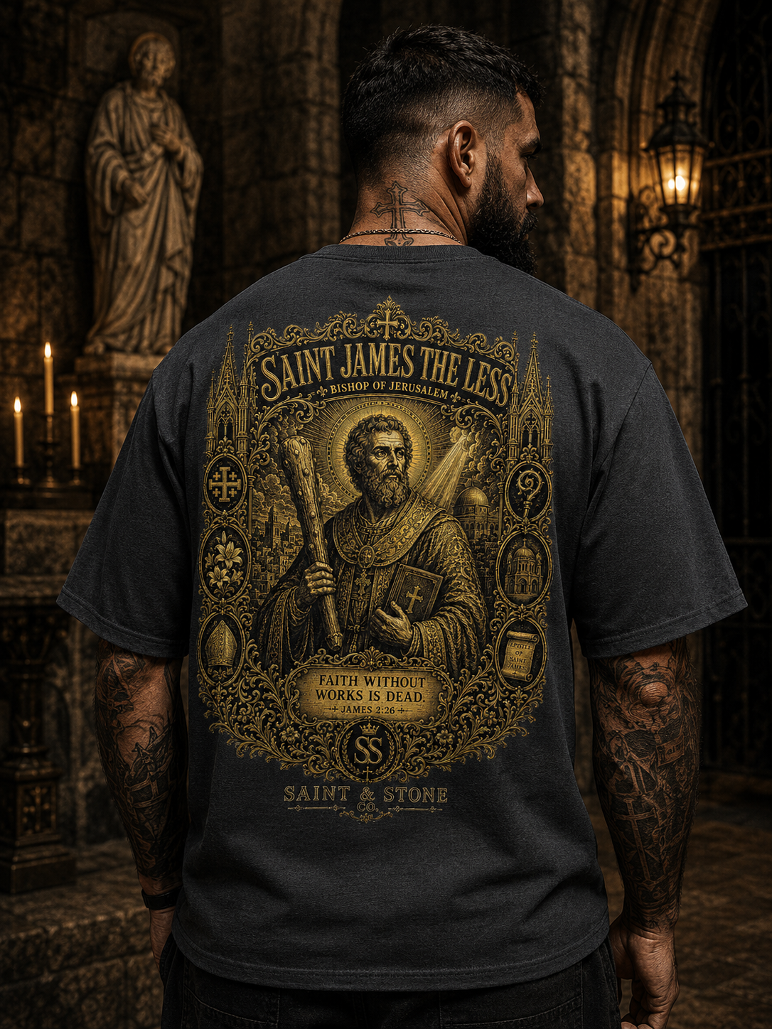 Saint James the Less — Bishop of Jerusalem Classic Fit Shirt