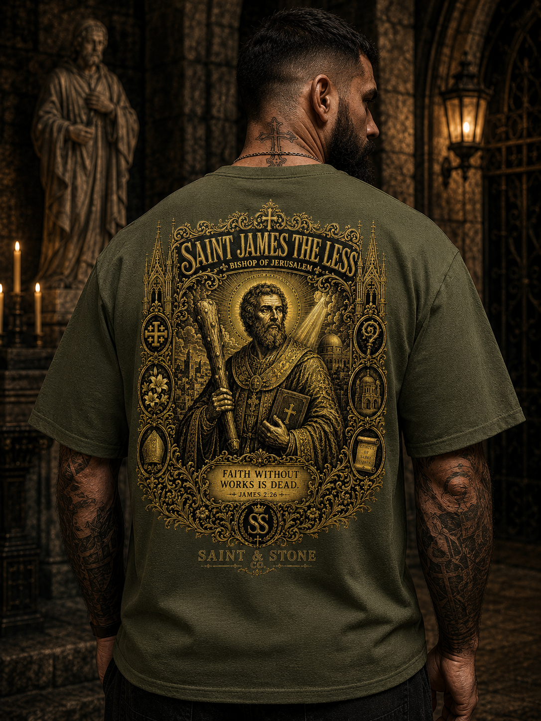 Saint James the Less — Bishop of Jerusalem Classic Fit Shirt