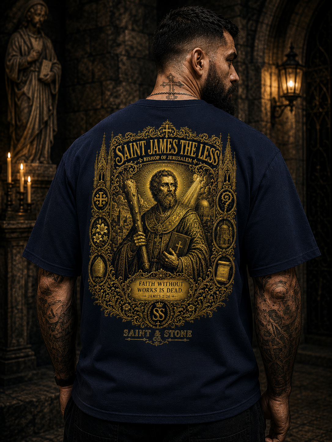 Saint James the Less — Bishop of Jerusalem Classic Fit Shirt