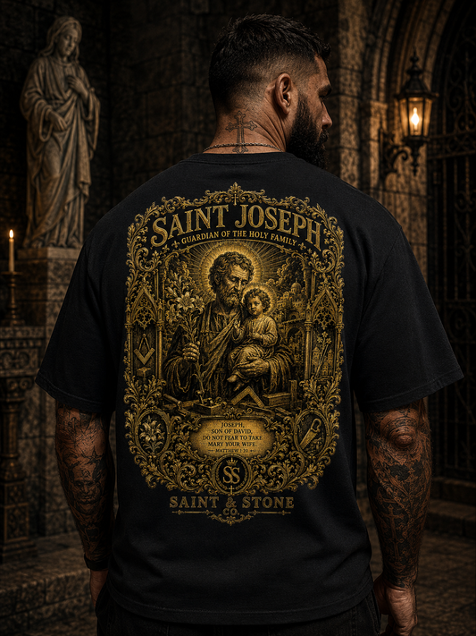 Saint Joseph — Guardian of the Holy Family Classic Fit Shirt