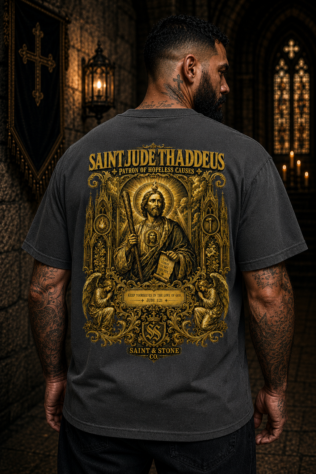 Saint Jude Thaddeus — Patron of Hopeless Causes Classic Fit Shirt