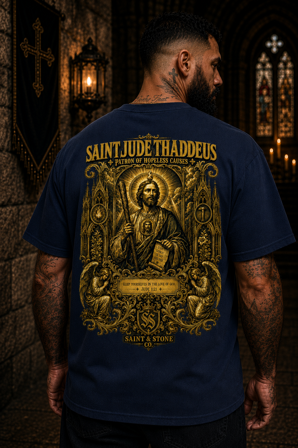 Saint Jude Thaddeus — Patron of Hopeless Causes Classic Fit Shirt