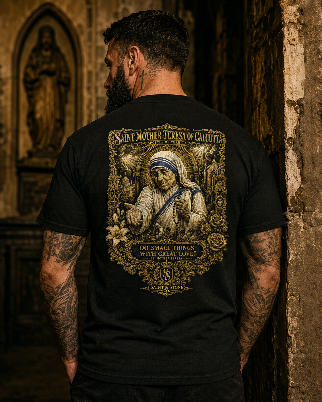Saint Mother Teresa of Calcutta — Apostle of Charity Classic Fit Shirt