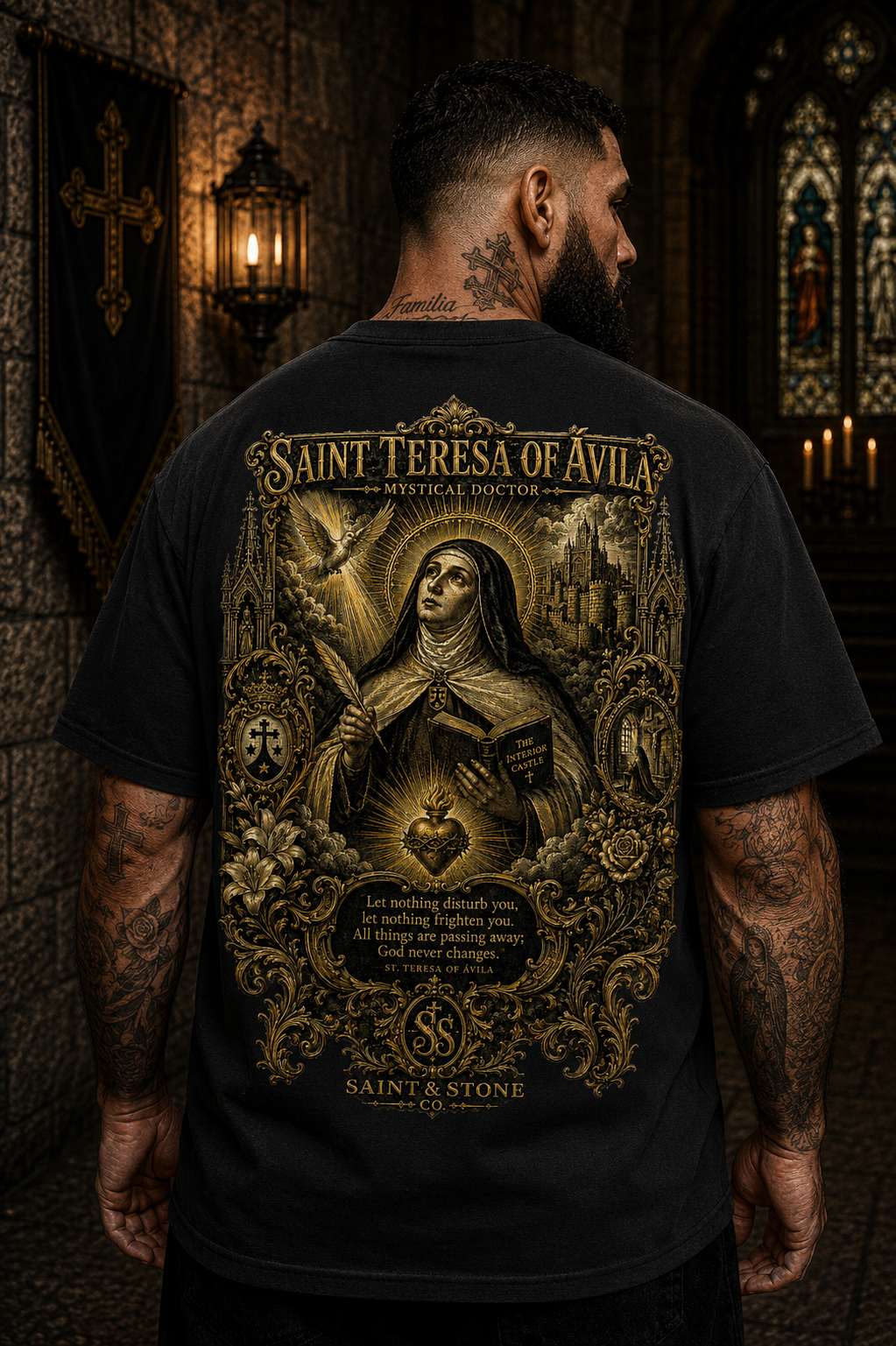 Saint Teresa of Ávila — Catholic Graphic T-Shirt