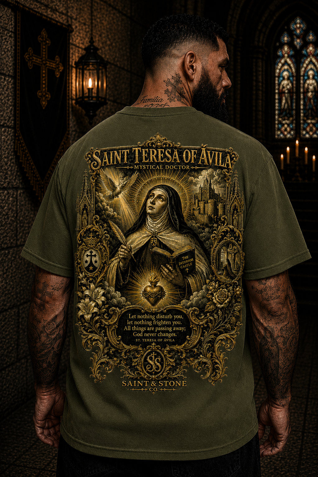 Saint Teresa of Ávila — Catholic Graphic T-Shirt