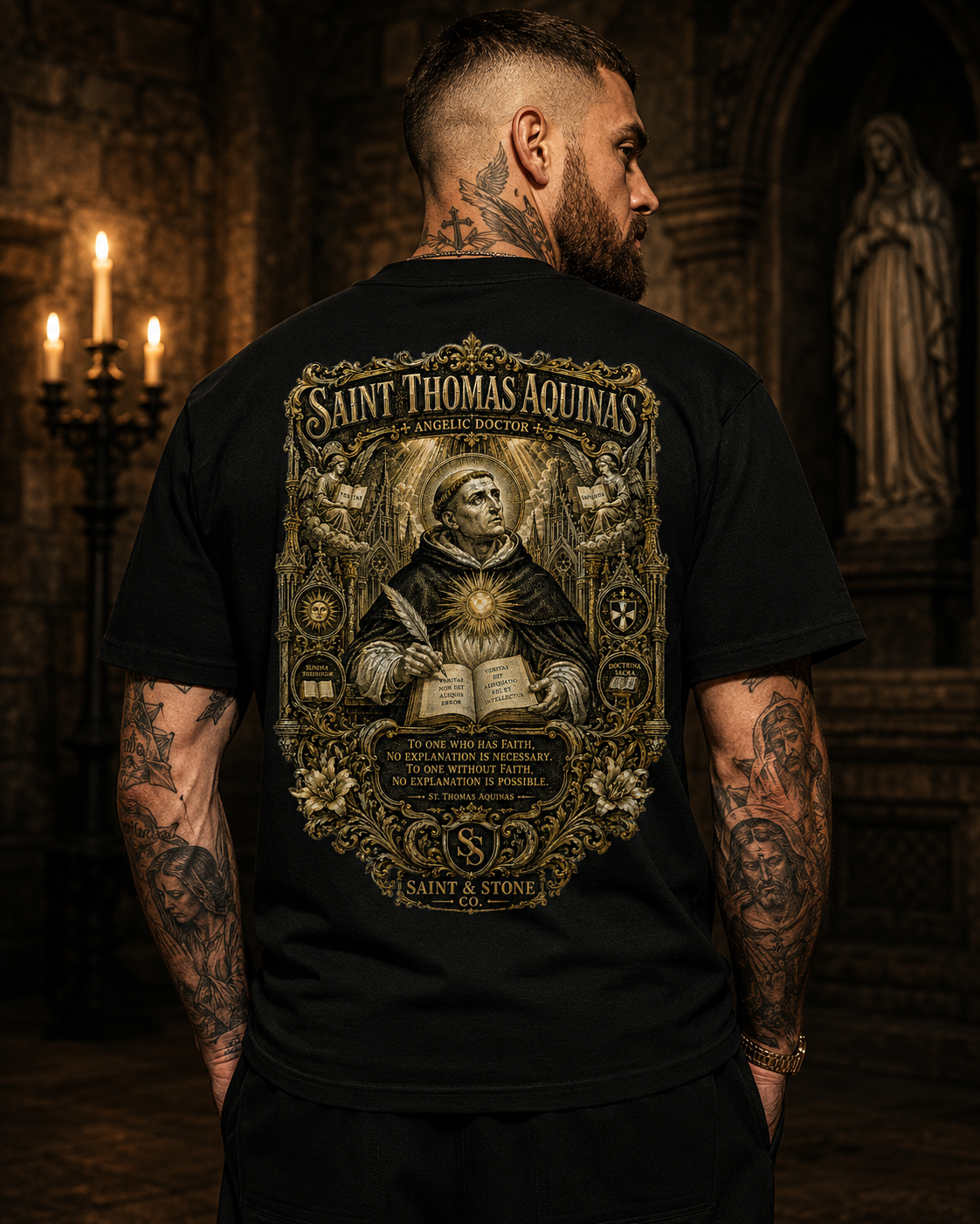 Saint Thomas Aquinas — Angelic Doctor Classic Fit Shirt
