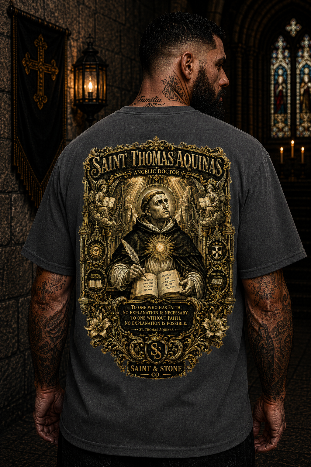 Saint Thomas Aquinas — Angelic Doctor Classic Fit Shirt