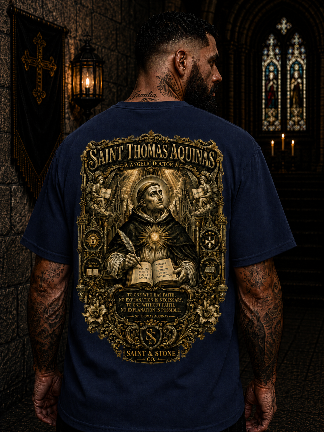 Saint Thomas Aquinas — Angelic Doctor Classic Fit Shirt