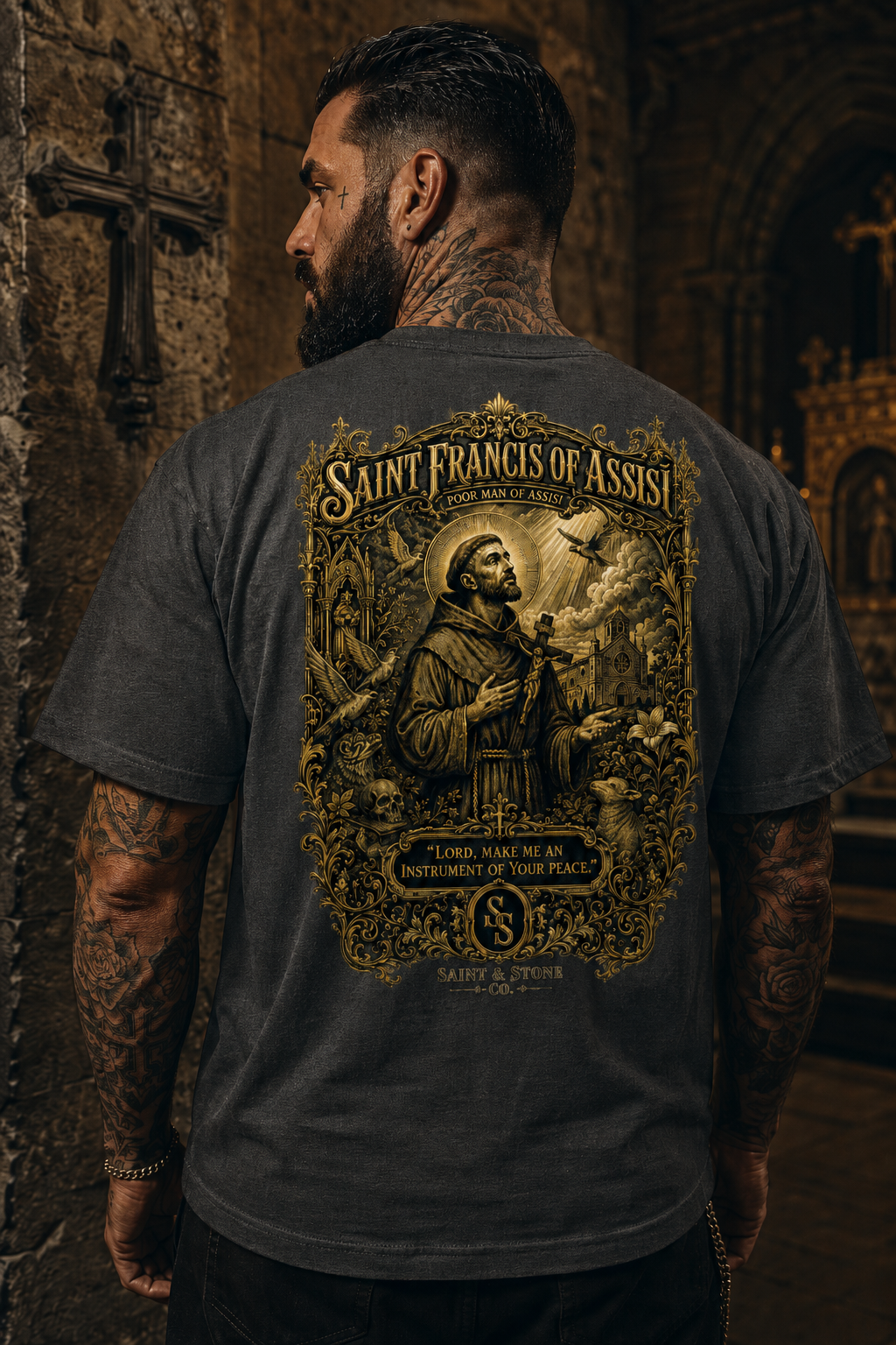 Saint Francis of Assisi — Classic Fit Shirt