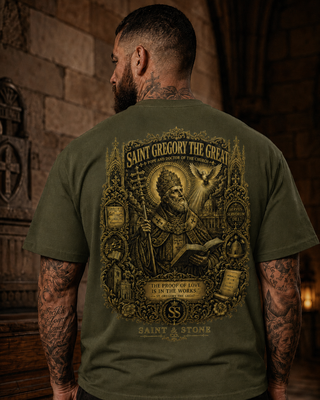 Saint Gregory the Great — Classic Fit Shirt